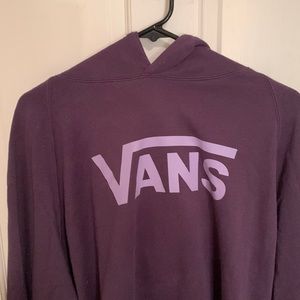 vans cropped hoodie
